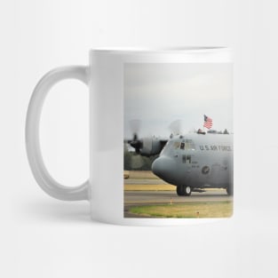 C-130H with American Flag Mug